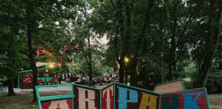 Art park seli u Pulu, u park pored Rojca.